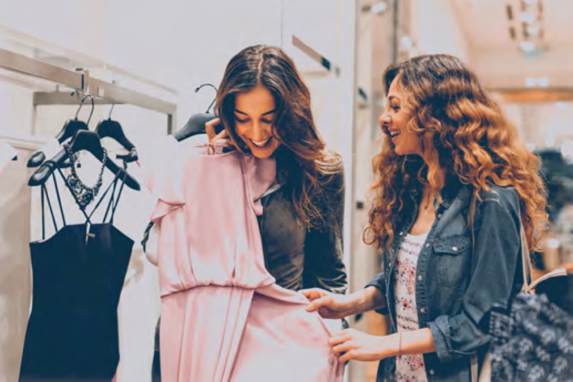 Women browsing a boutique near Arabian Ranches 3. AR3 Living is your go-to local expert on shopping near the community.